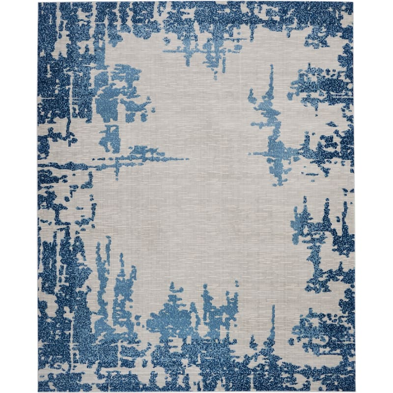 Nourison Etchings Indoor only Abstract Area Rug