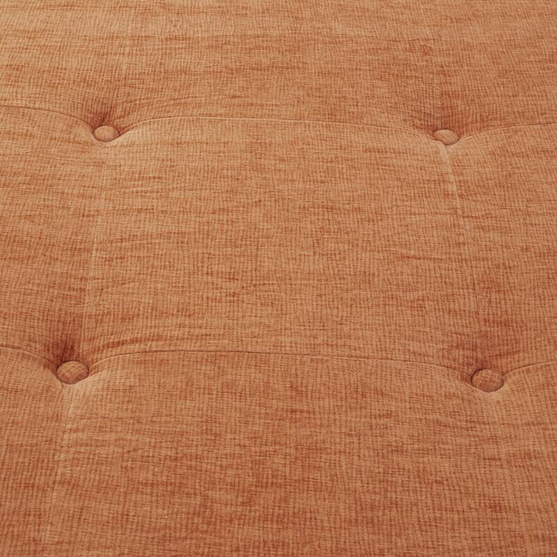 Art Leon Tufted Convertible Queen Size Chaise Lounge