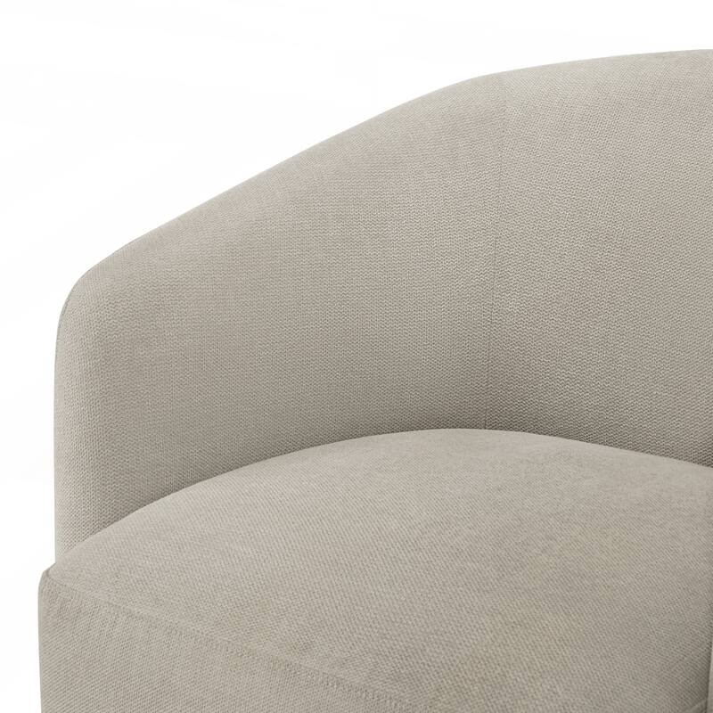 Durable Polyester Fabric Swivel Chair