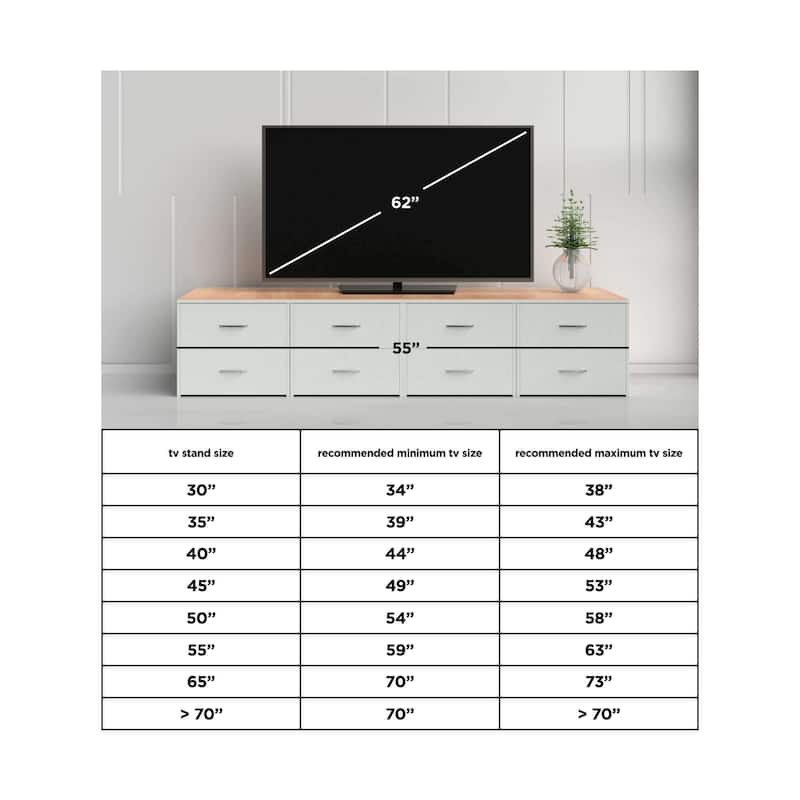 Arlenbry Contemporary Large TV Stand w/Fireplace Option, Gray - 59"