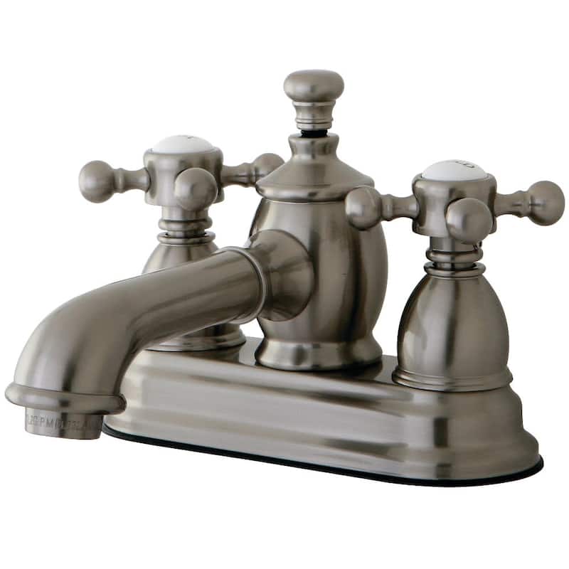 Kingston Brass English Country 1.2 GPM Centerset Bathroom Faucet with - Brushed Nickel