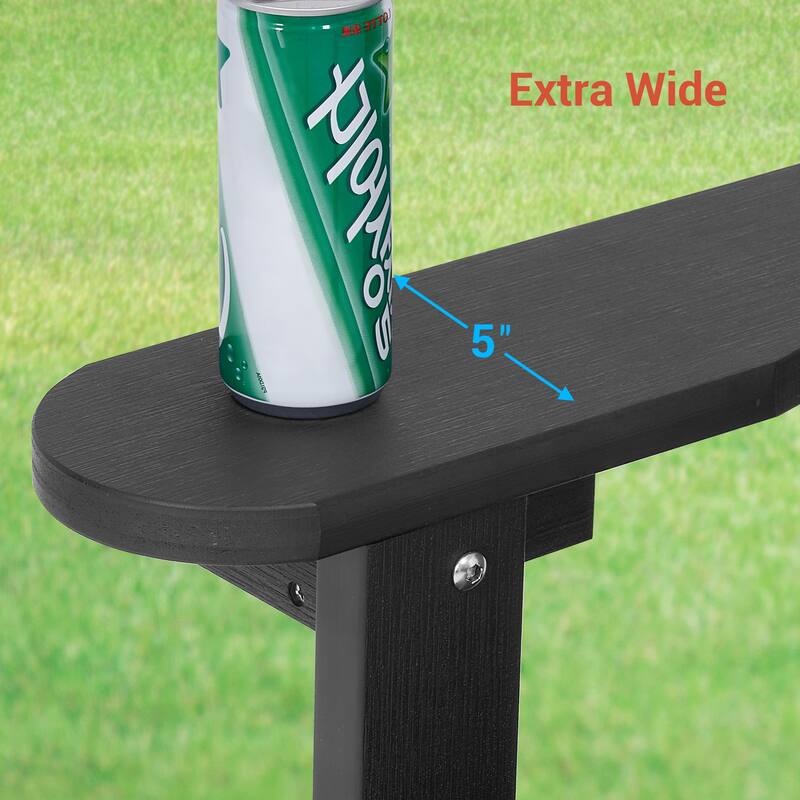 BONOSUKI 2pcs Outdoor Adirondack Chair,HIPS Patio Chair Set