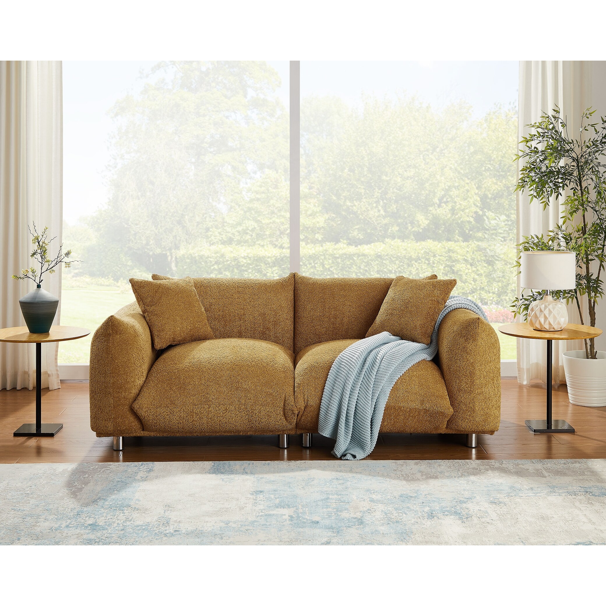 Scandinavian loveseat sale