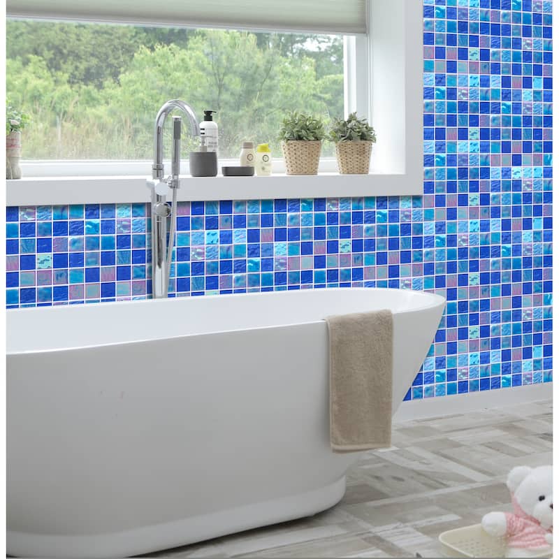 2 x 2 Glass Pool Tiles