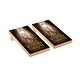 preview thumbnail 1 of 3, Wyoming Cowboys 2x4 Pro Cornhole Boards - V7 Include Carrying Case