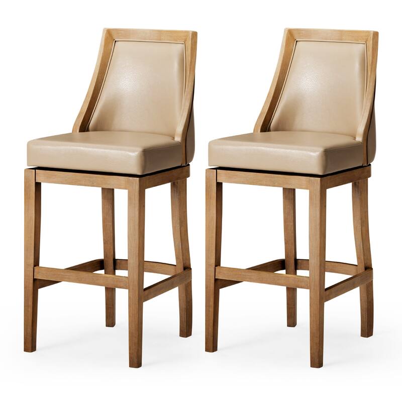 Maven Lane Vienna Swivel Kitchen Stool