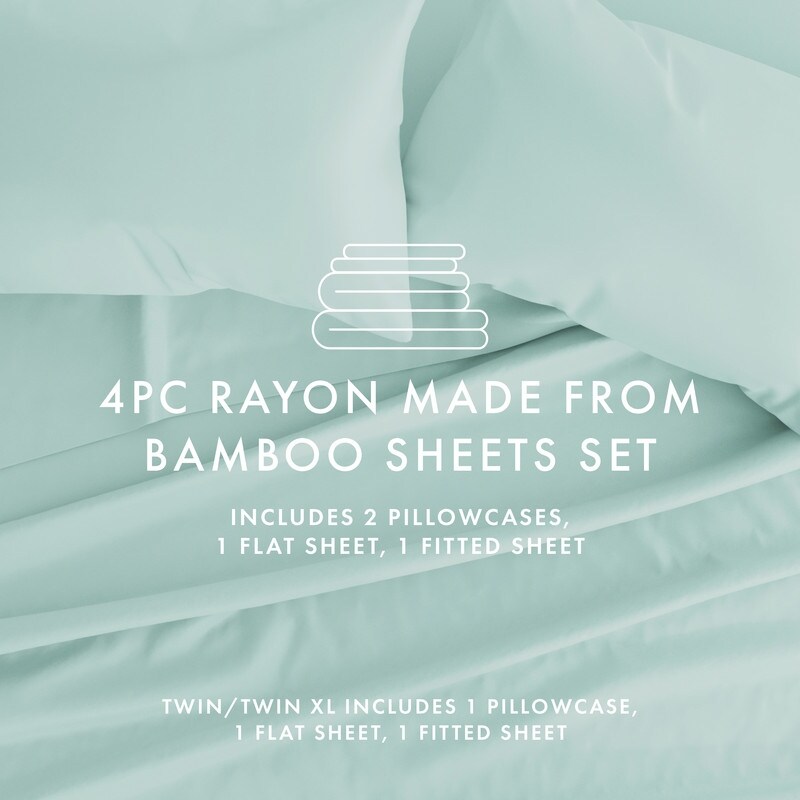 Luxury Ultra Soft Bamboo Bed Sheet Set by Home Collection - On Sale - Bed  Bath & Beyond - 28109424