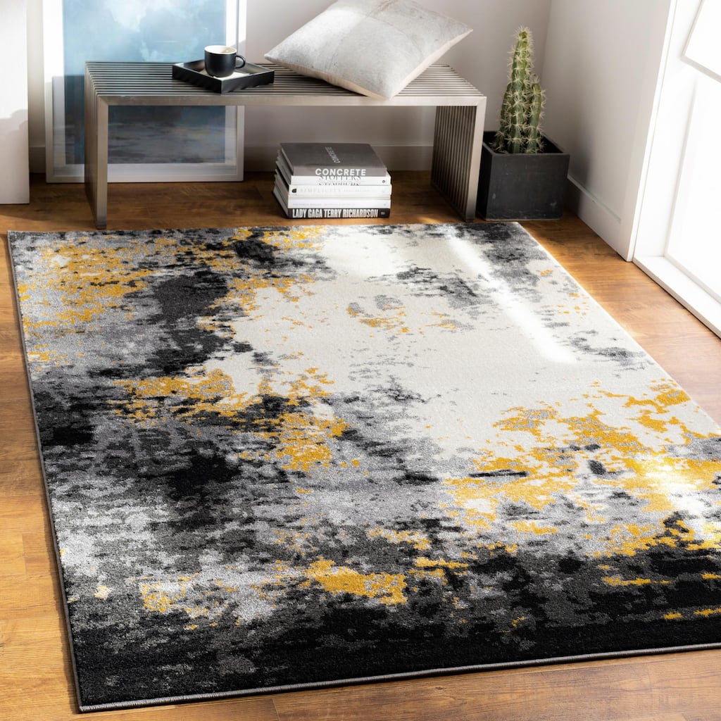 Livabliss Pepin Mid-Century Abstract Area Rug