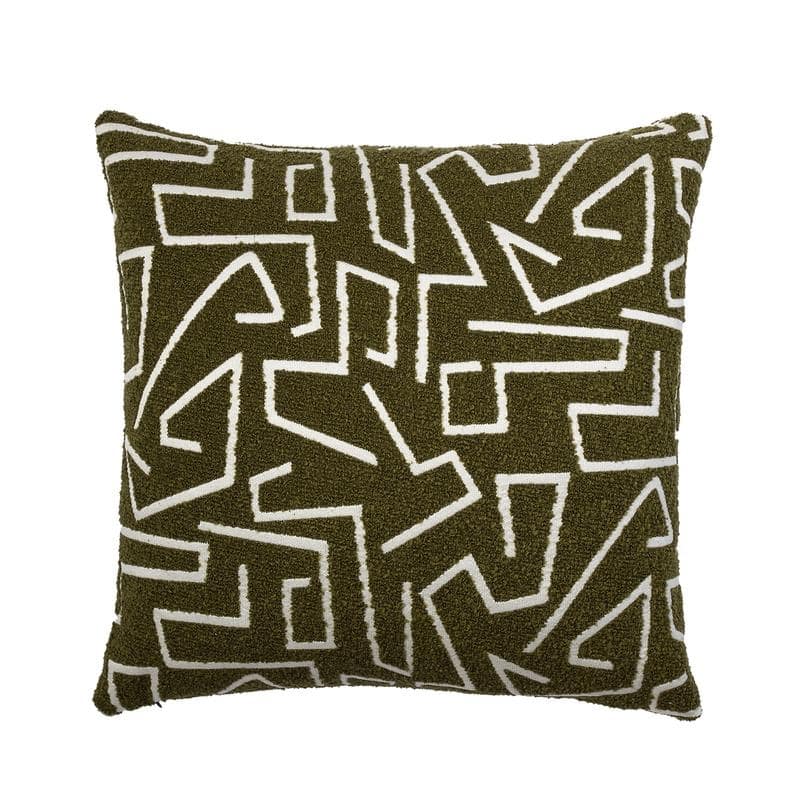 Austin Horn Classics Contempo Decorative Pillow – 22"x22", Boucle Jacquard Fabric, Reversible