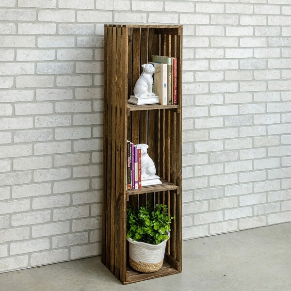 Crate bookshelf for sale discount