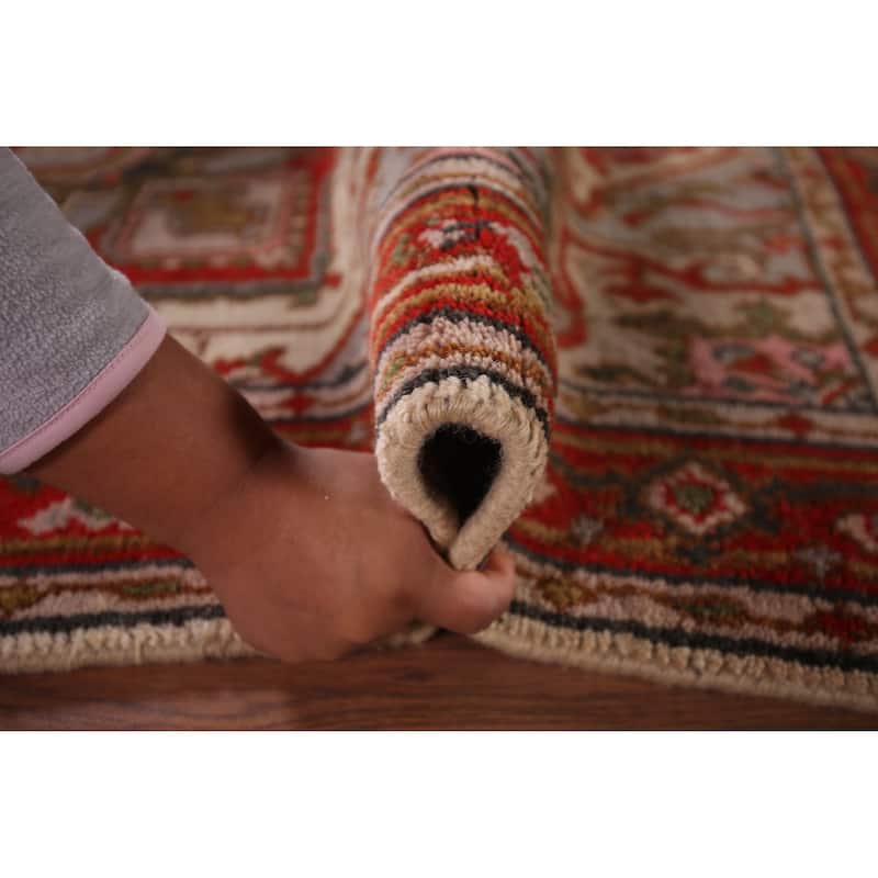 Heriz Serapi Oriental Accent Rug Hand-Knotted Wool Carpet - 3'10" X 6'1"