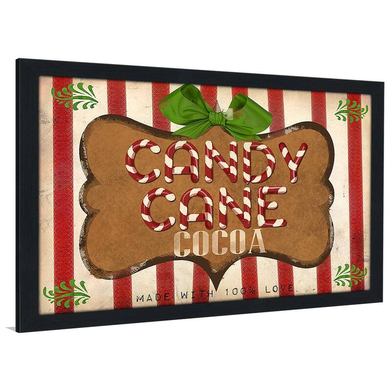 "Candy Cane Cocoa" by Jodi Print on Acrylic