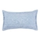 preview thumbnail 64 of 80, Better Trends Ashton Collection in Medallion Design 100% Cotton Tufted Unique Luxurious Machine Washable Tumble Dry Blue - King Sham