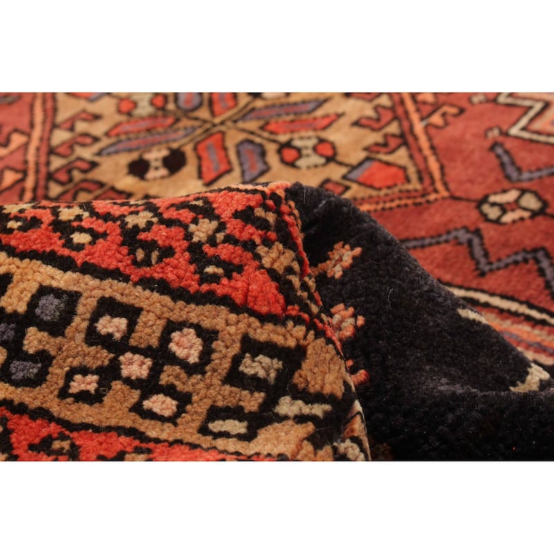 ECARPETGALLERY Hand-knotted Konya Anatolian Black Wool Rug - 3'11 x 10'1