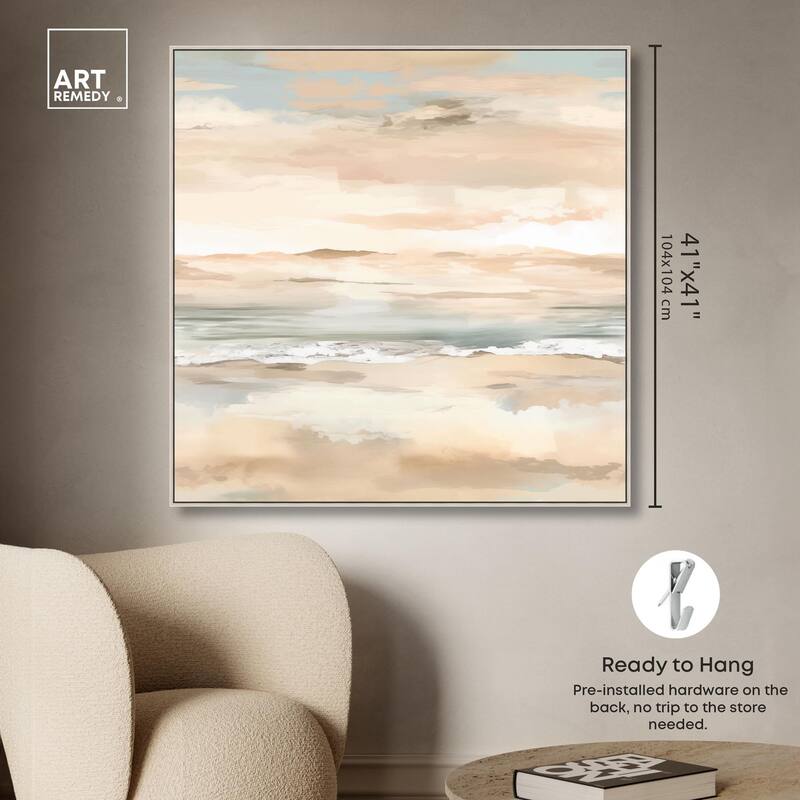 Roseate Skyfall II Canvas by Art Remedy