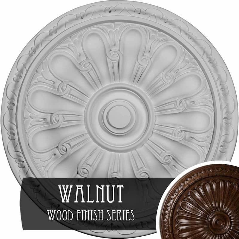 15 3/4"OD x 5/8"P Kirke Ceiling Medallion