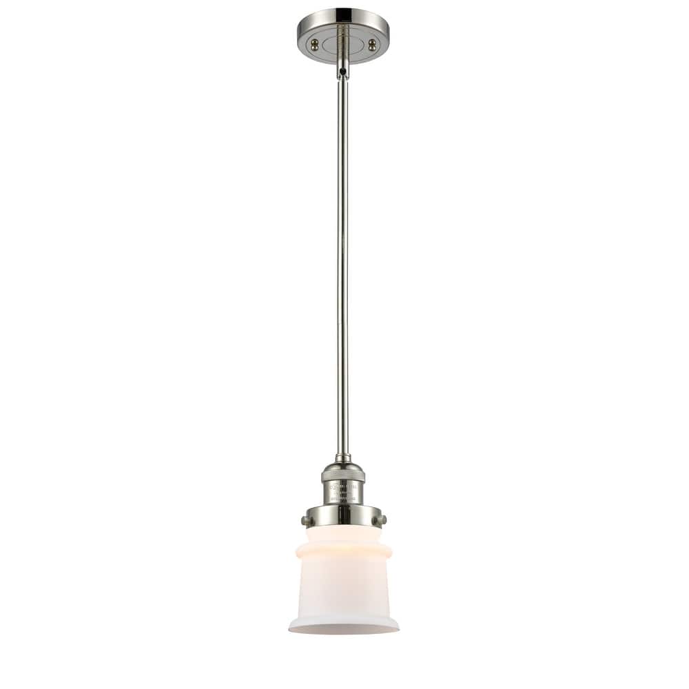 Innovations Lighting Franklin Restoration Canton - 1 Light 5" Stem Hung Mini Pendant