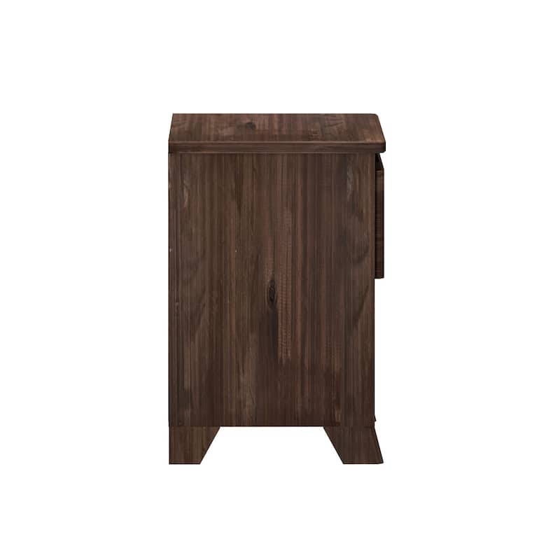 Max and Lily Farmhouse Nightstand with 1 Drawer