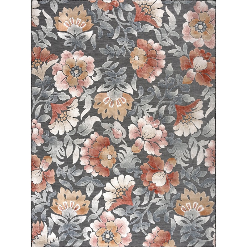 Tropicana Tropical Floral Indoor/Outdoor Area Rug