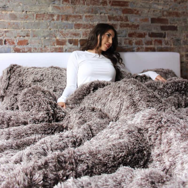 Are You Kidding - Coma Inducer® Oversized Comforter Set - Frosted Chocolate