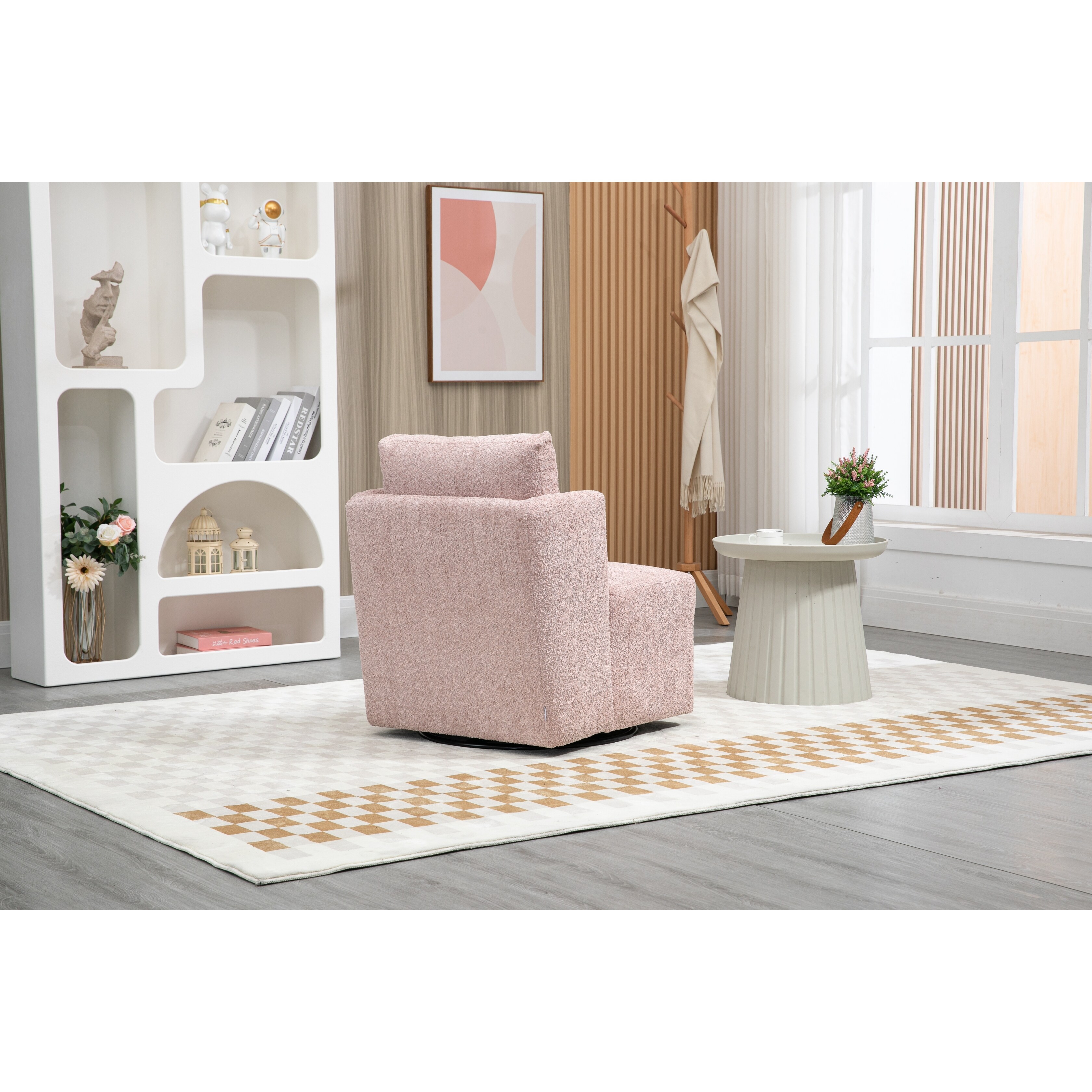 Comfy swivel accent hot sale chair