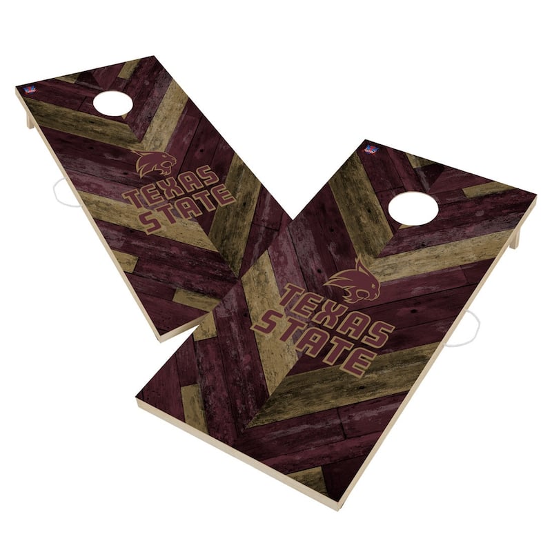 Texas State University Bobcats Cornhole Board Set