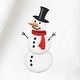 preview thumbnail 5 of 17, Sweet Kids 100% Polyester SUPER PLUSH Double Brushed Hooded Bathrobe - SNOWMAN