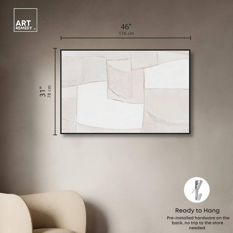 Veiled Calm Canvas by Art Remedy