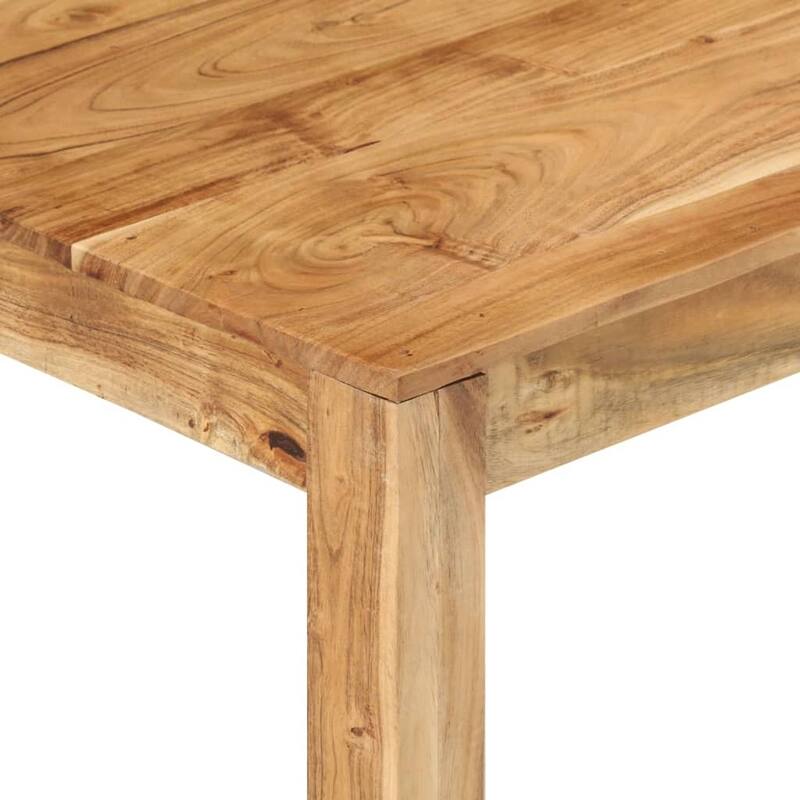 vidaXL Coffee Table Side End Table Living Room Accent Sofa Table Solid Wood