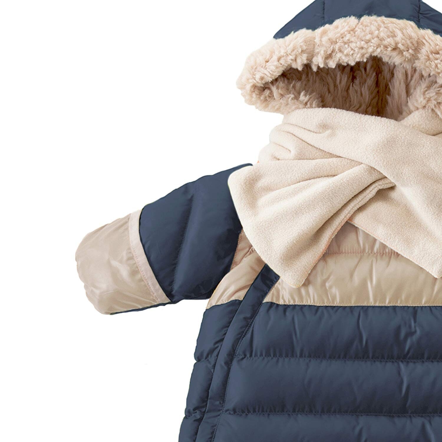 Shop 7am Enfant Doudoune One Piece Infant Snowsuit Midnight Blue