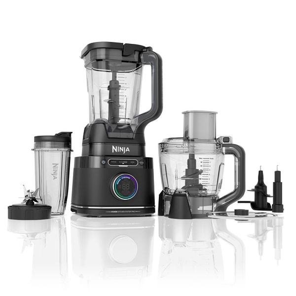 Ninja TB401 Detect Kitchen System Power Blender Processor Pro with BlendSense Technology Black