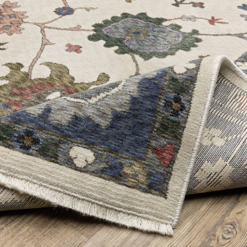 Style Haven Henretta Global Persian Inspired Fringe Edge Area Rug