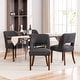 preview thumbnail 133 of 144, Wooden Dining Chairs Set of 2/4/6,Modern Fabric Upholstered Dining Room Chair Kitchen Chairs