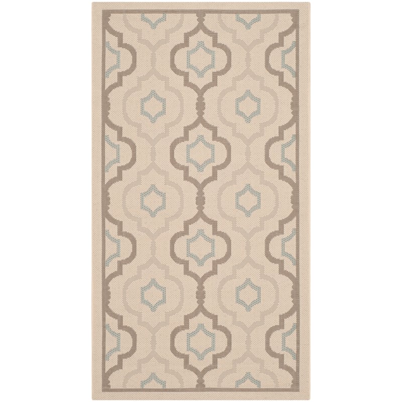 SAFAVIEH Courtyard Annmarie Indoor/ Outdoor Waterproof Patio Backyard Rug
