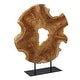 preview thumbnail 4 of 3, Uttermost Bahati Wood Natural Sculpture
