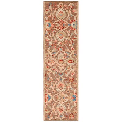 SAFAVIEH Handmade Metro Christele French Country Floral Wool Rug