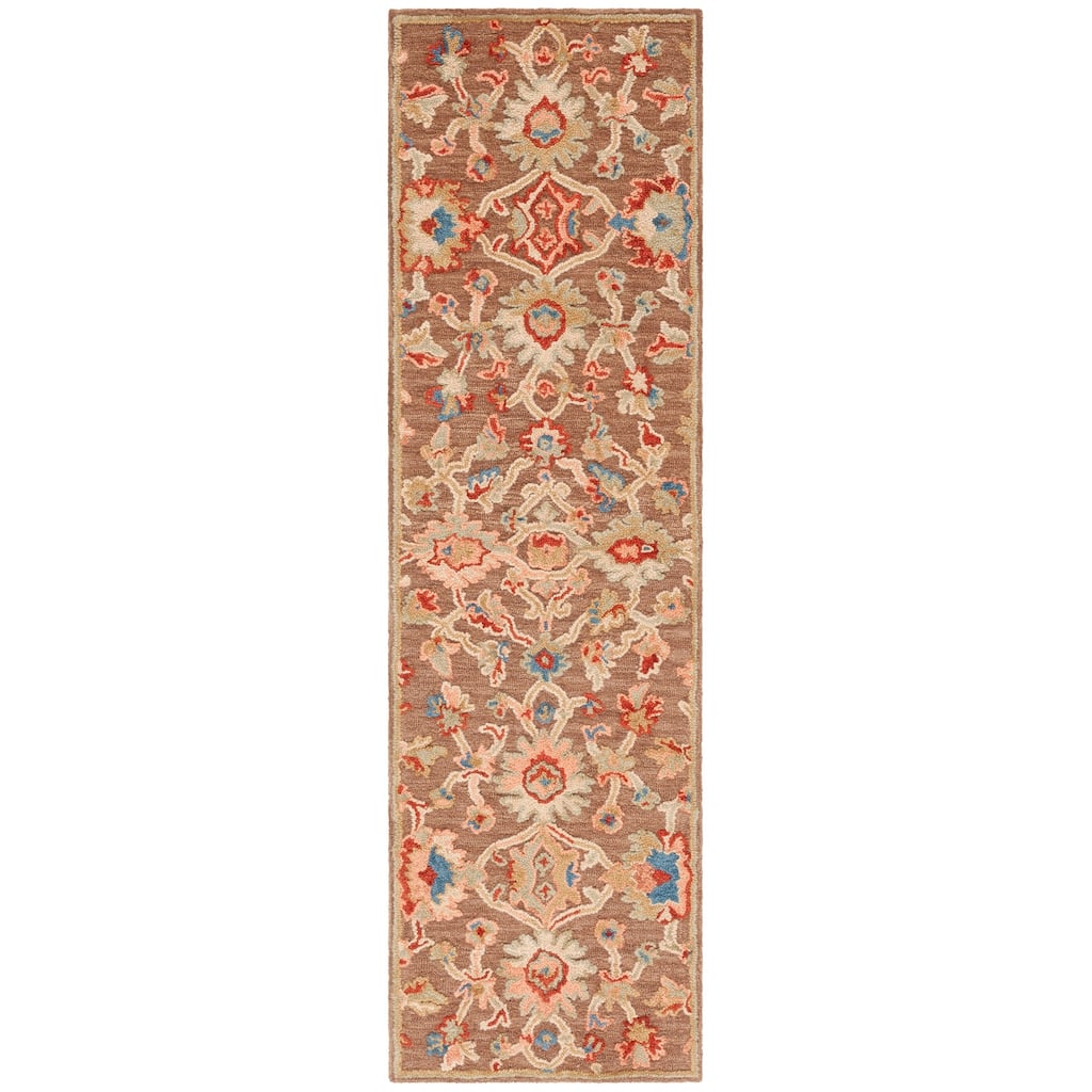 SAFAVIEH Handmade Metro Christele French Country Floral Wool Rug