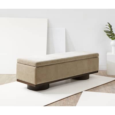 SAFAVIEH Couture Vianna Rectangle Storage Bench - 61Wx20Dx19H