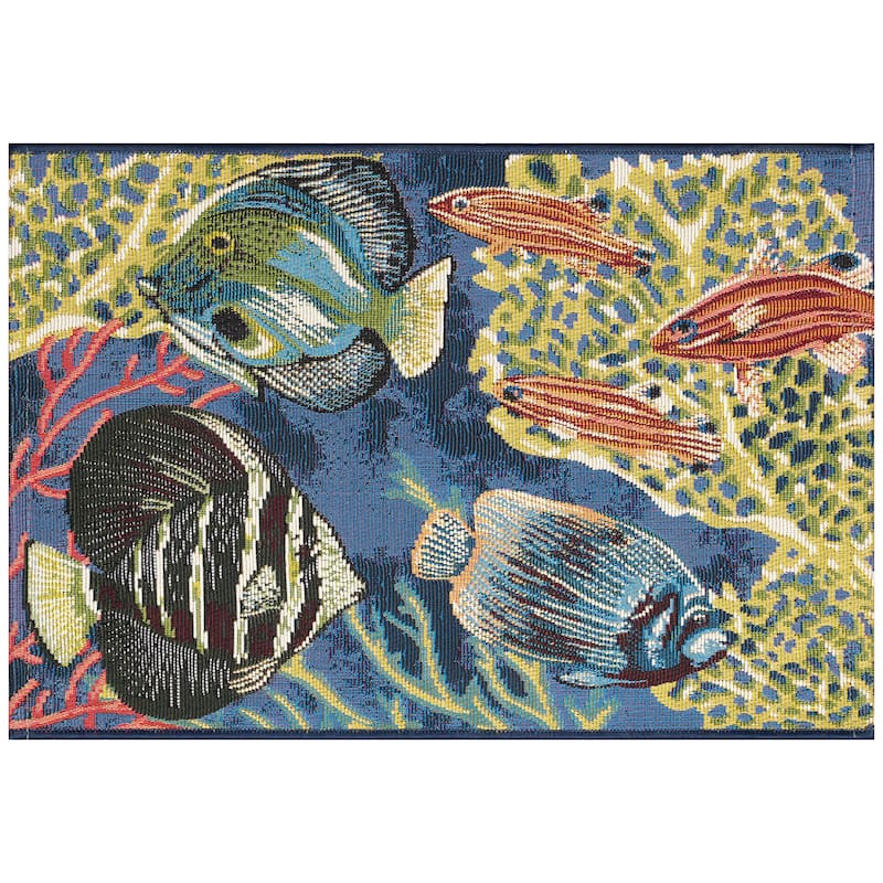 Liora Manne Esencia Fish Indoor/Outdoor Mat