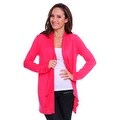 preview thumbnail 9 of 12, Simply Ravishing Women's Basic Long Sleeve Open Cardigan (Size: Small-5X)