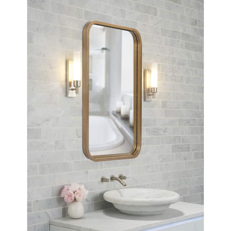 Allan Andrews Bronze Metal Framed Marcello Wall Mirror - 55 Diameter x 2""