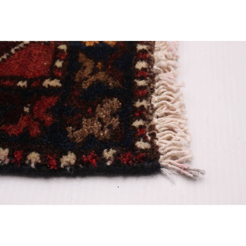 ECARPETGALLERY Hand-knotted Anadol Red Wool Rug - 3'11 x 9'11