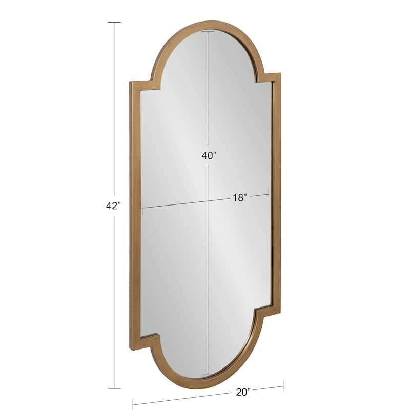 Kate and Laurel Jovie Decorative Wall Mirror - 20x42