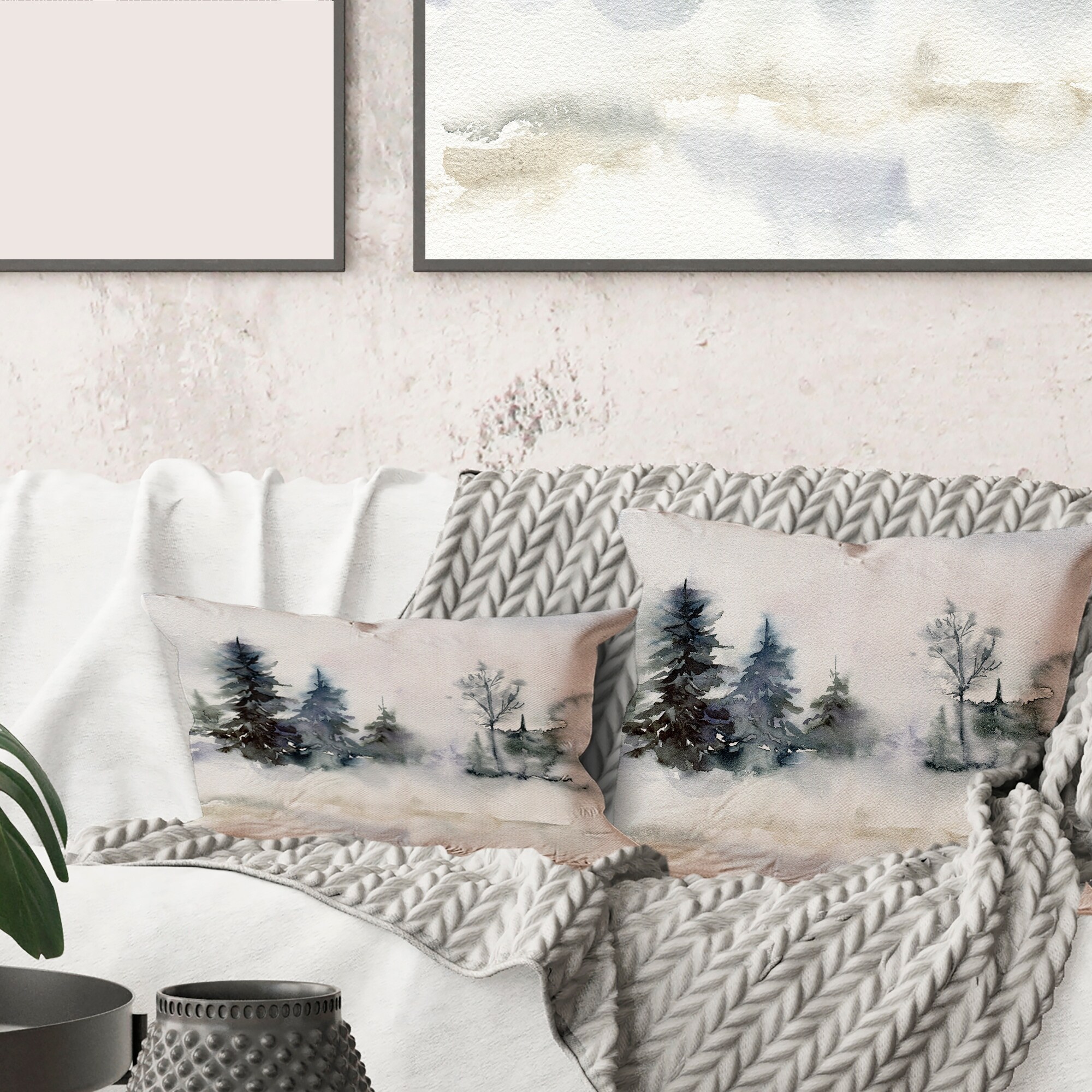 Lake House Christmas Throw Pillows Bed Bath Beyond