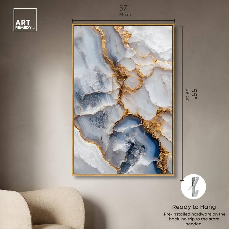 Denim Dreams I Canvas by Art Remedy
