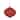 4" Red Glitter Spiral Coiled Wire Onion Finial Christmas Ornament
