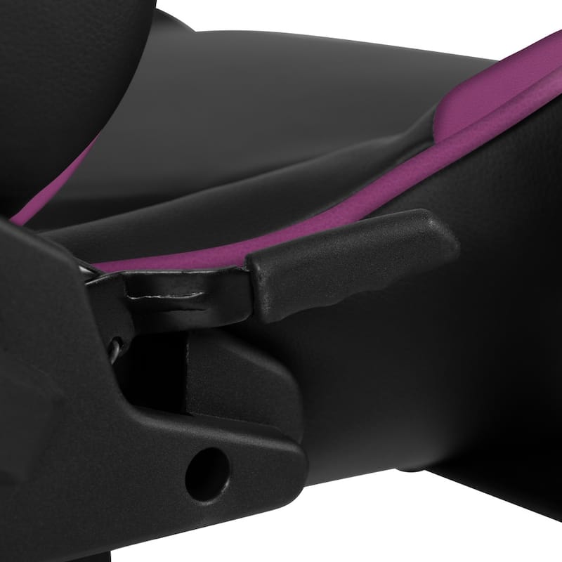 Racing Gaming Ergonomic Chair with Fully Reclining Back in Red LeatherSoft