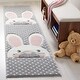 preview thumbnail 2 of 10, SAFAVIEH Carousel Kids Jurgita Bunny Ears Rug