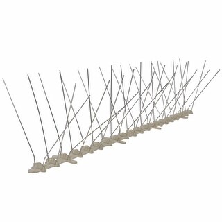 Shop Vidaxl 4 Row Plastic Bird Pigeon Spikes Set Of 6