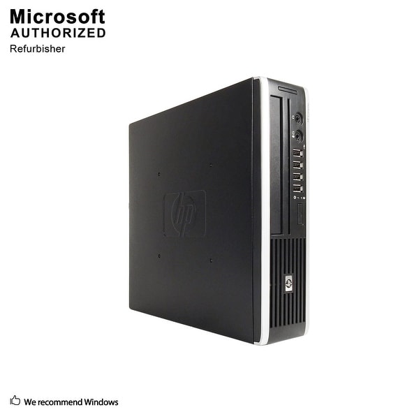 HP Elite 8300 Desktop Computer USFF Intel Core I7 3770S 3.1G 8GB DDR3 500G Windows 10 Pro 1 Year Warranty (Refurbished) - Black